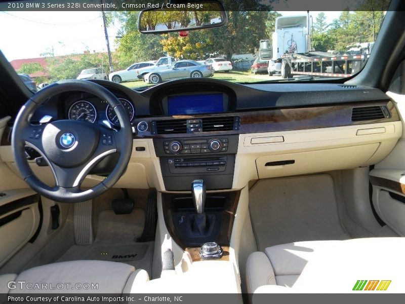 Crimson Red / Cream Beige 2010 BMW 3 Series 328i Convertible