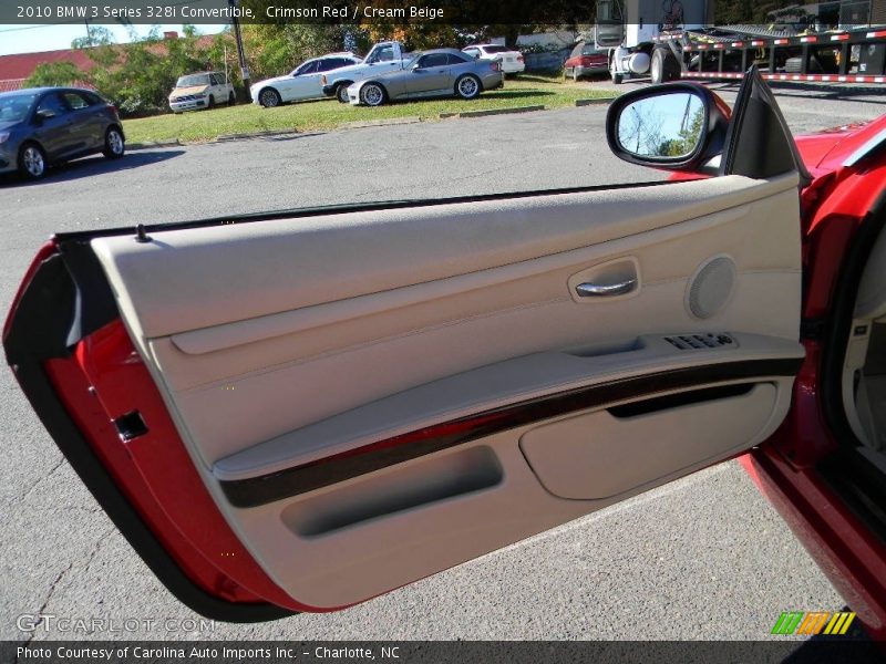 Crimson Red / Cream Beige 2010 BMW 3 Series 328i Convertible