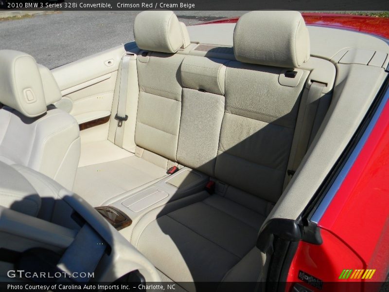 Crimson Red / Cream Beige 2010 BMW 3 Series 328i Convertible