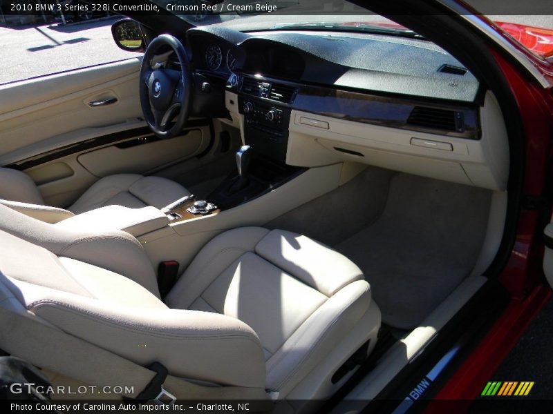 Crimson Red / Cream Beige 2010 BMW 3 Series 328i Convertible