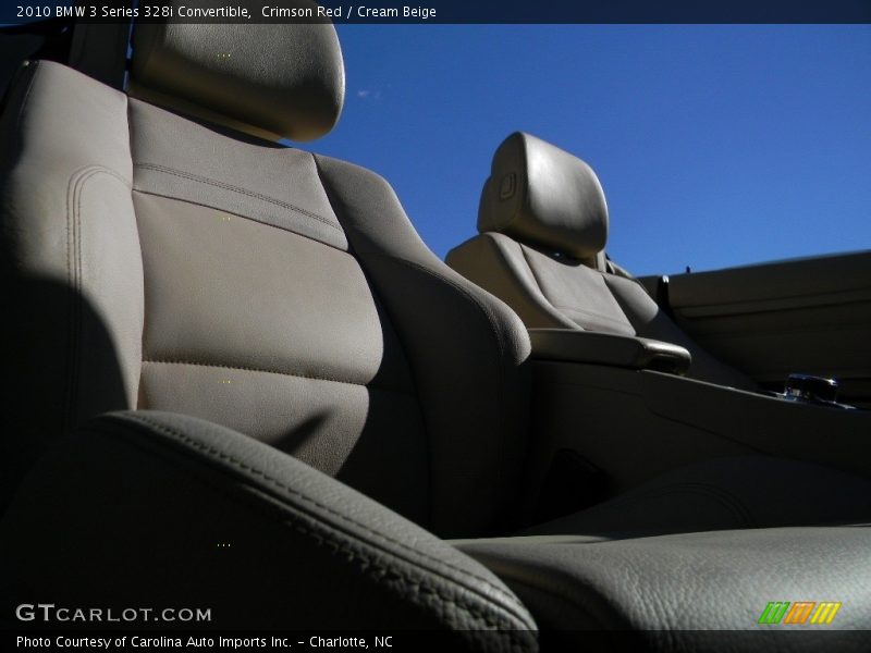 Crimson Red / Cream Beige 2010 BMW 3 Series 328i Convertible