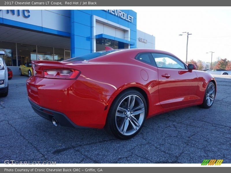 Red Hot / Jet Black 2017 Chevrolet Camaro LT Coupe