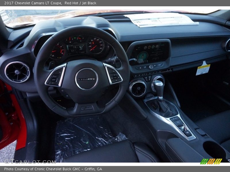 Red Hot / Jet Black 2017 Chevrolet Camaro LT Coupe