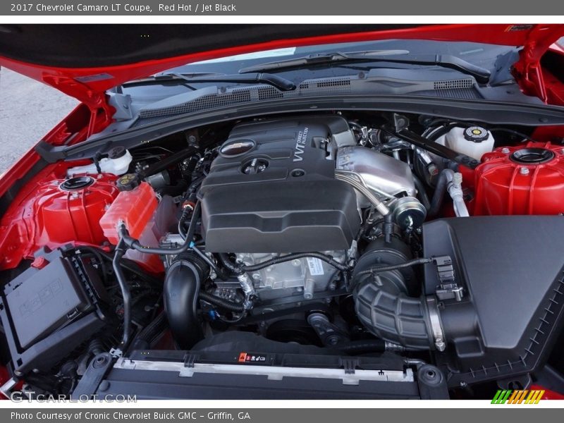 Red Hot / Jet Black 2017 Chevrolet Camaro LT Coupe