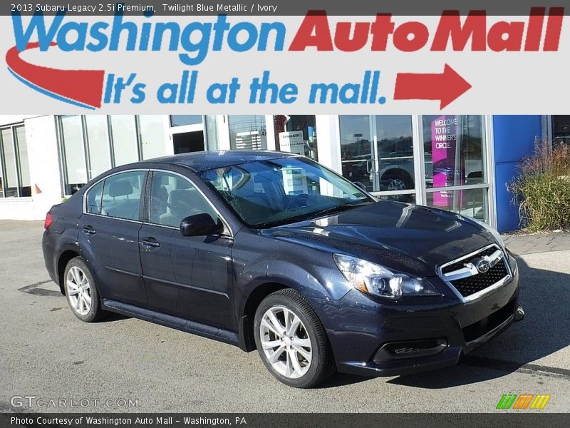 Twilight Blue Metallic / Ivory 2013 Subaru Legacy 2.5i Premium