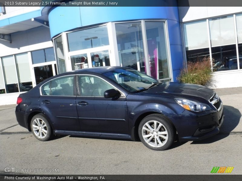 Twilight Blue Metallic / Ivory 2013 Subaru Legacy 2.5i Premium
