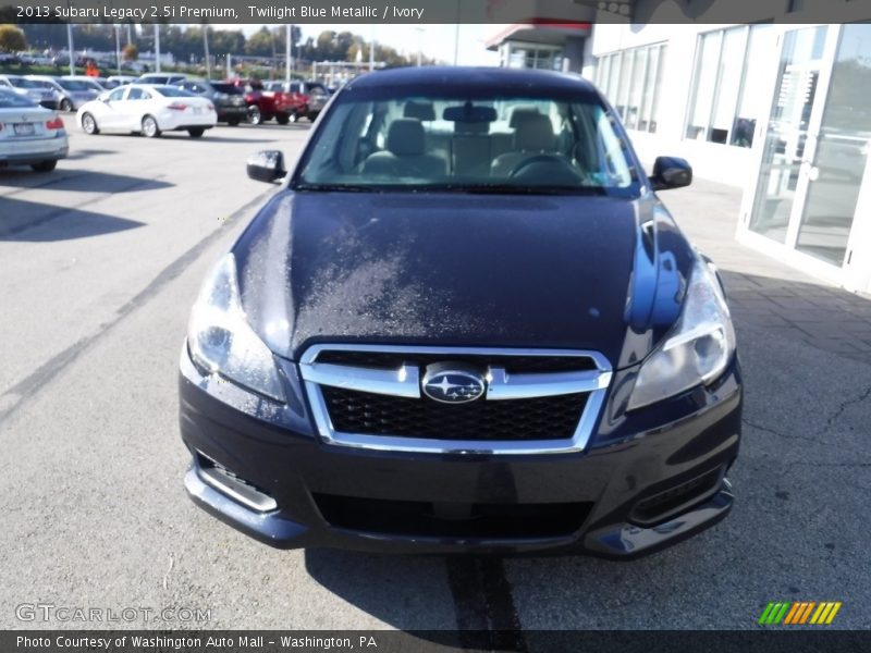 Twilight Blue Metallic / Ivory 2013 Subaru Legacy 2.5i Premium