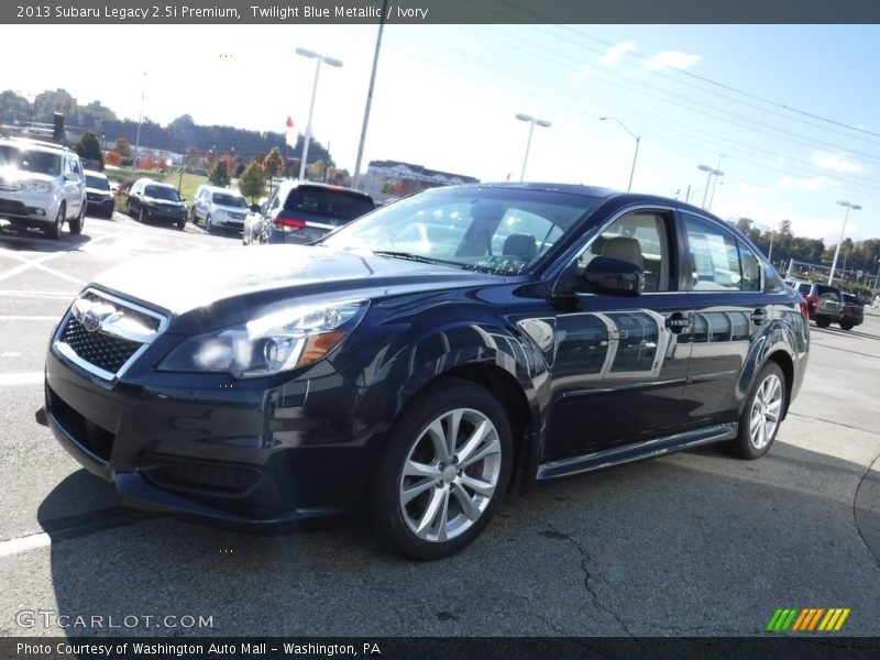 Twilight Blue Metallic / Ivory 2013 Subaru Legacy 2.5i Premium