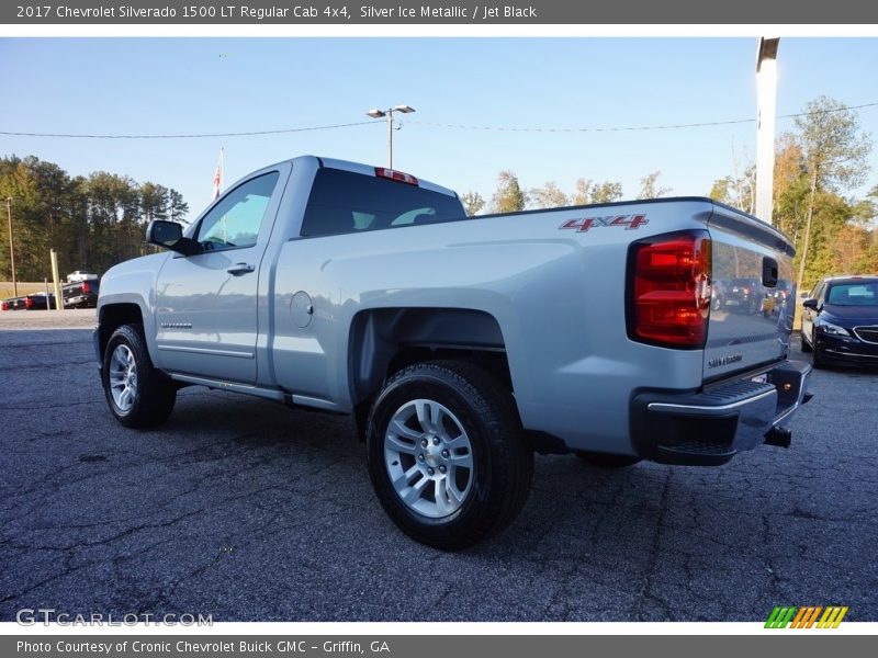  2017 Silverado 1500 LT Regular Cab 4x4 Silver Ice Metallic