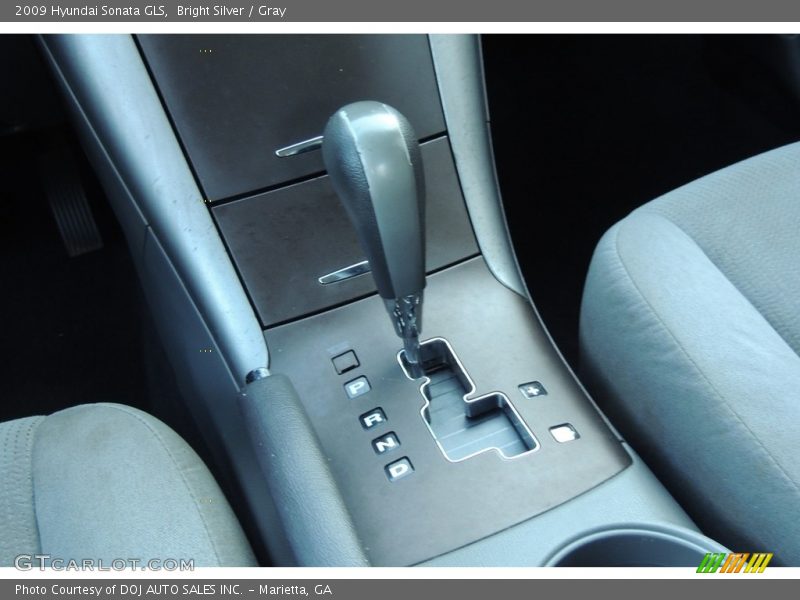 Bright Silver / Gray 2009 Hyundai Sonata GLS