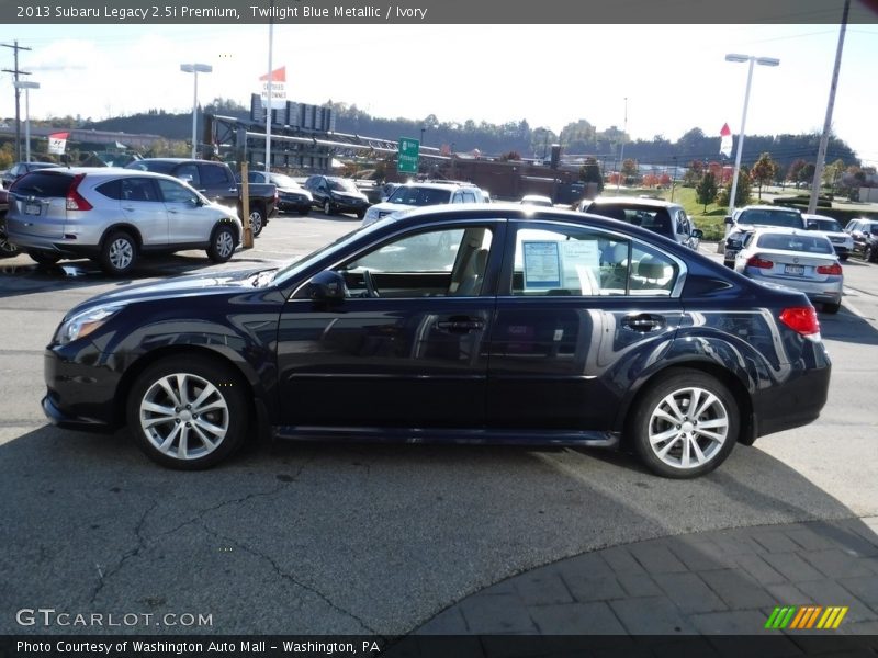 Twilight Blue Metallic / Ivory 2013 Subaru Legacy 2.5i Premium