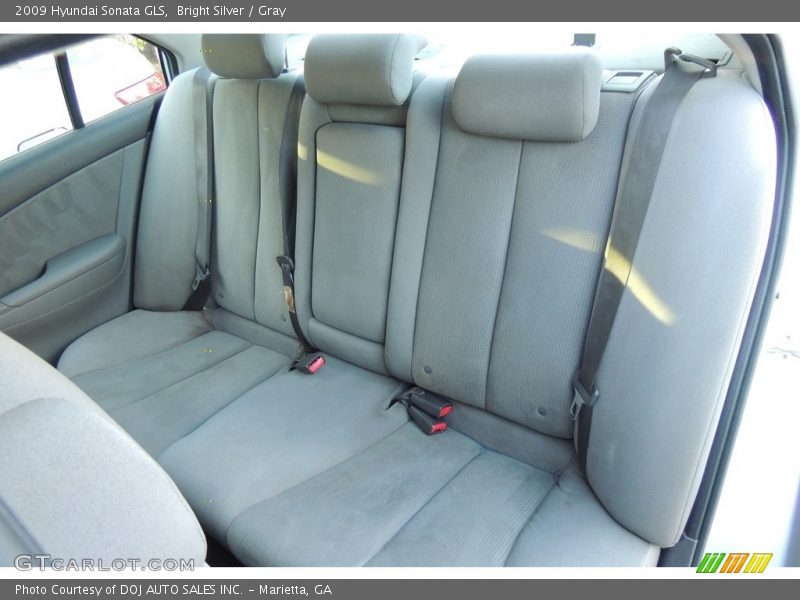 Bright Silver / Gray 2009 Hyundai Sonata GLS