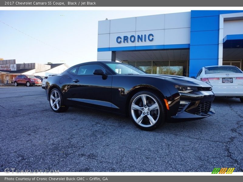 Black / Jet Black 2017 Chevrolet Camaro SS Coupe