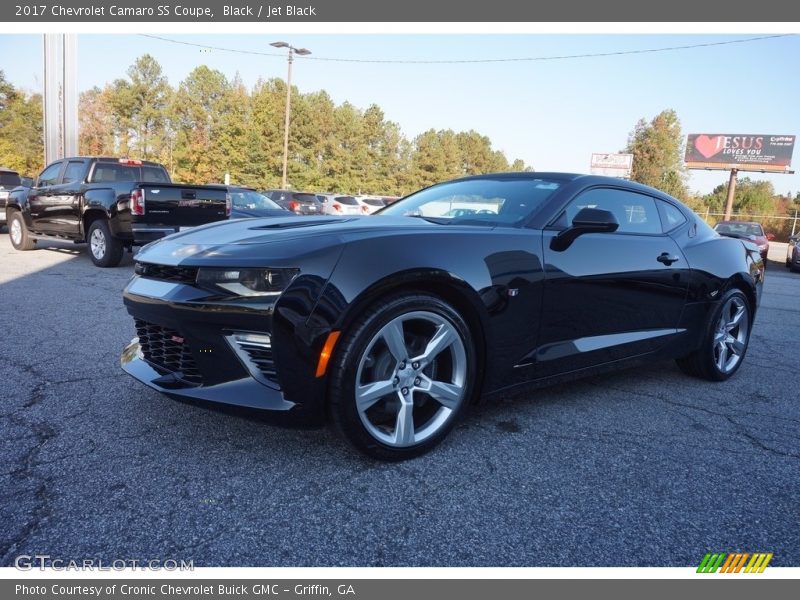 Black / Jet Black 2017 Chevrolet Camaro SS Coupe