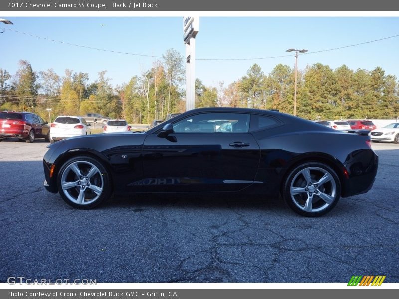 Black / Jet Black 2017 Chevrolet Camaro SS Coupe