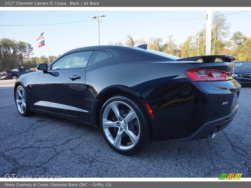 Black / Jet Black 2017 Chevrolet Camaro SS Coupe