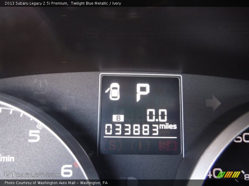 Twilight Blue Metallic / Ivory 2013 Subaru Legacy 2.5i Premium