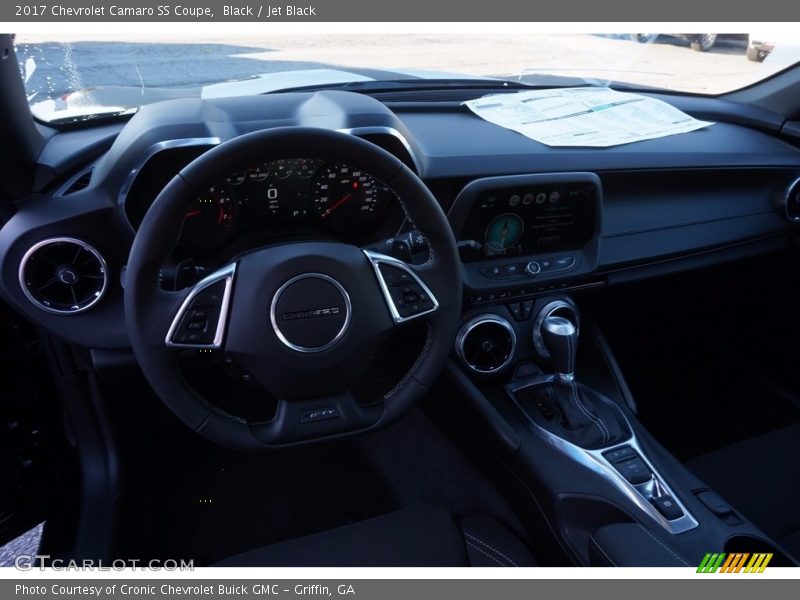 Black / Jet Black 2017 Chevrolet Camaro SS Coupe