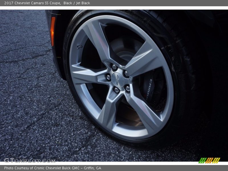 Black / Jet Black 2017 Chevrolet Camaro SS Coupe