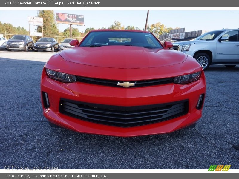 Red Hot / Jet Black 2017 Chevrolet Camaro LT Coupe