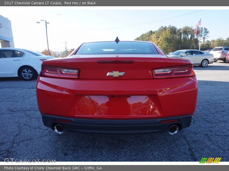 Red Hot / Jet Black 2017 Chevrolet Camaro LT Coupe
