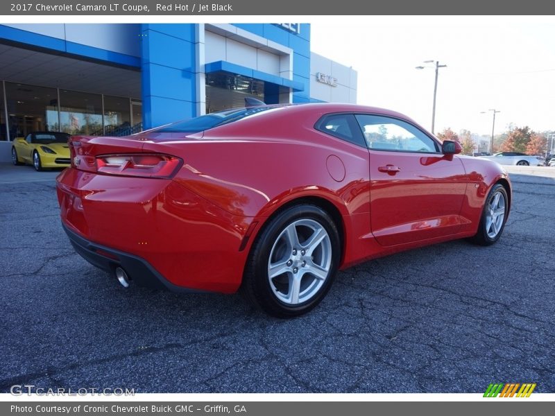 Red Hot / Jet Black 2017 Chevrolet Camaro LT Coupe