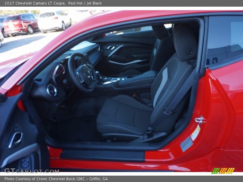 Red Hot / Jet Black 2017 Chevrolet Camaro LT Coupe