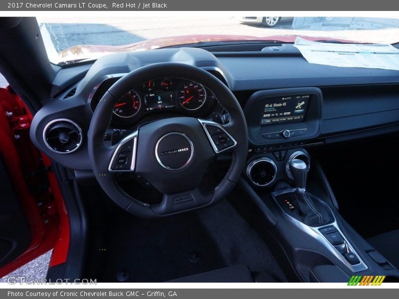 Red Hot / Jet Black 2017 Chevrolet Camaro LT Coupe
