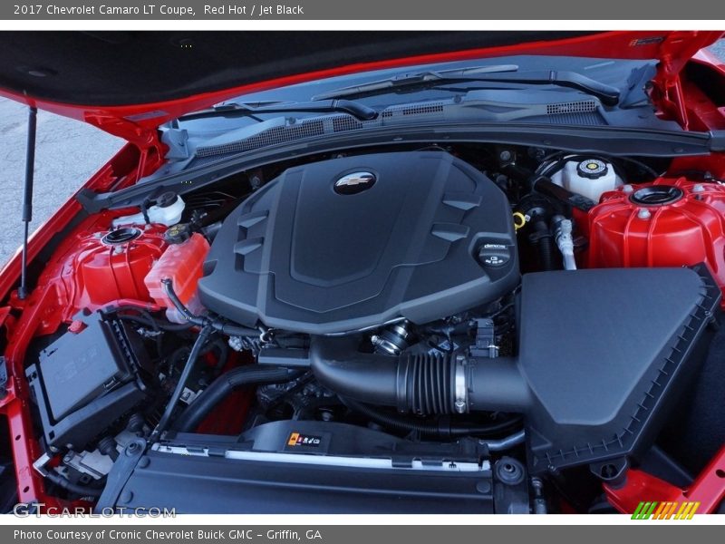 Red Hot / Jet Black 2017 Chevrolet Camaro LT Coupe