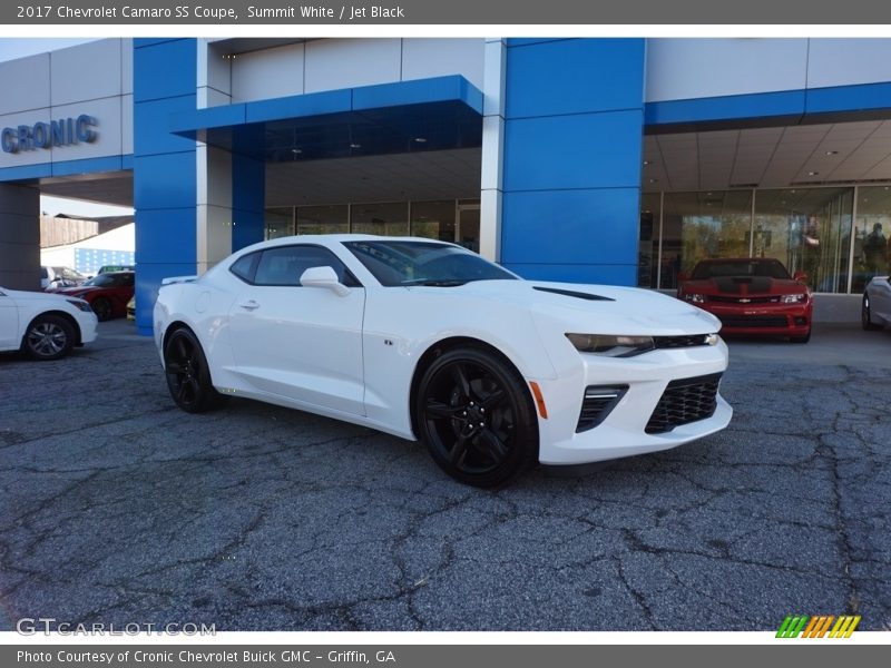 Summit White / Jet Black 2017 Chevrolet Camaro SS Coupe