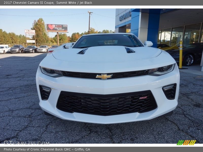 Summit White / Jet Black 2017 Chevrolet Camaro SS Coupe