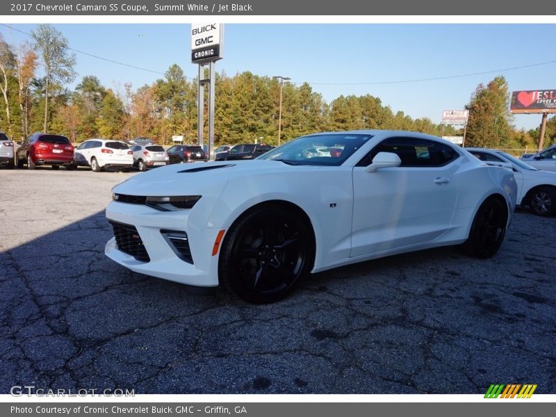 Summit White / Jet Black 2017 Chevrolet Camaro SS Coupe