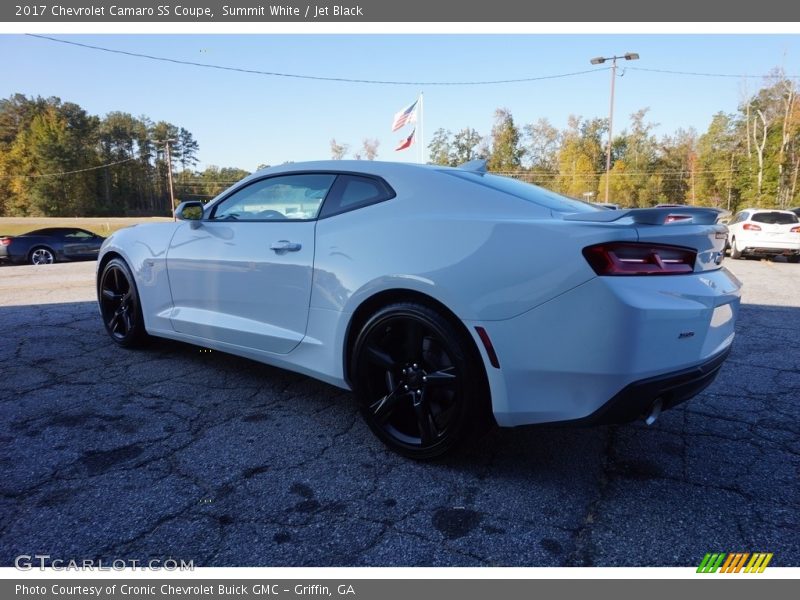 Summit White / Jet Black 2017 Chevrolet Camaro SS Coupe