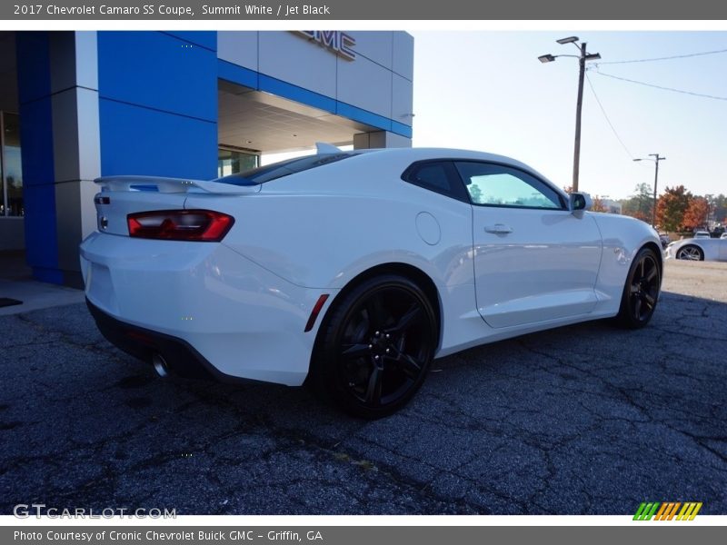 Summit White / Jet Black 2017 Chevrolet Camaro SS Coupe