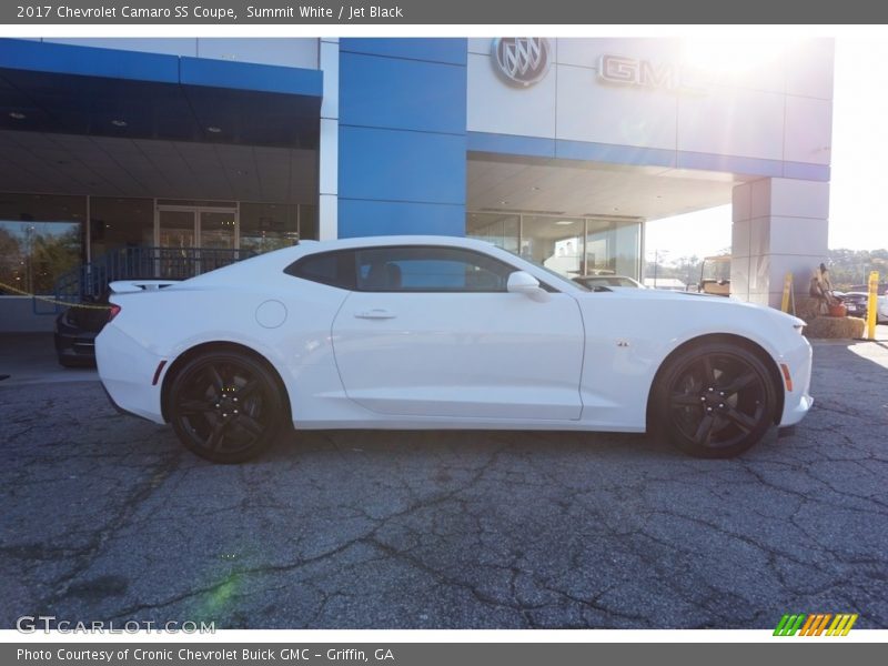 Summit White / Jet Black 2017 Chevrolet Camaro SS Coupe