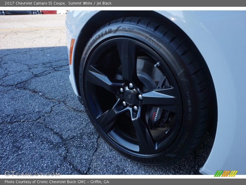 Summit White / Jet Black 2017 Chevrolet Camaro SS Coupe