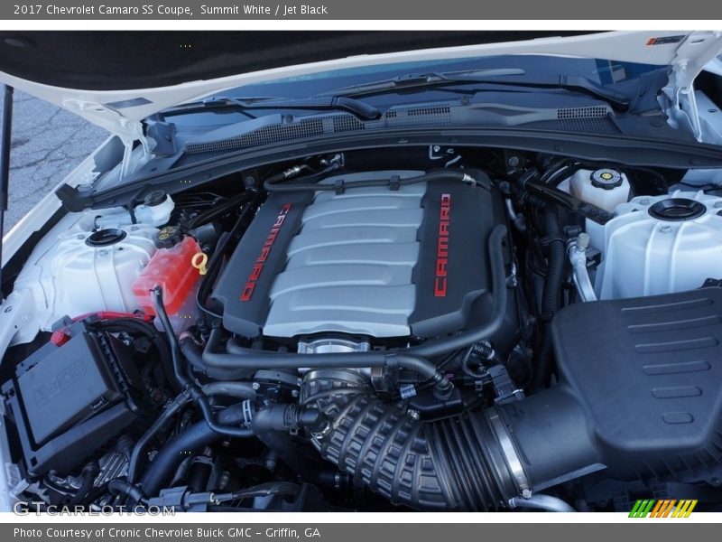 Summit White / Jet Black 2017 Chevrolet Camaro SS Coupe