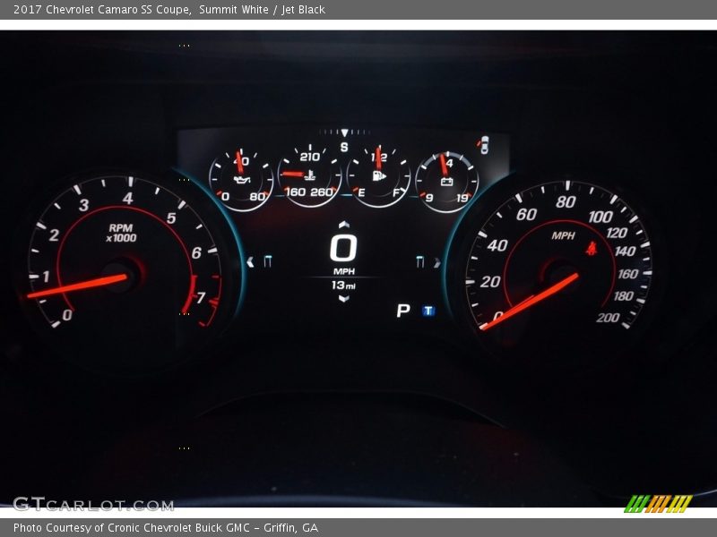Summit White / Jet Black 2017 Chevrolet Camaro SS Coupe