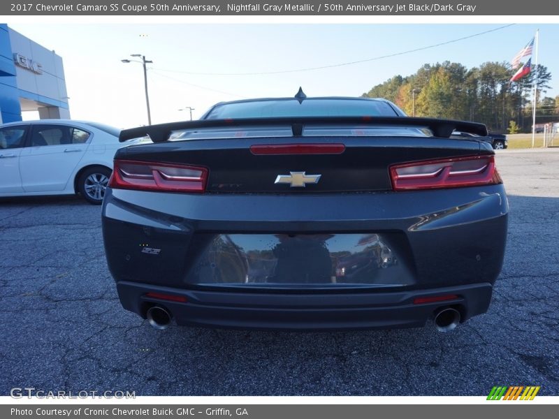 Nightfall Gray Metallic / 50th Anniversary Jet Black/Dark Gray 2017 Chevrolet Camaro SS Coupe 50th Anniversary
