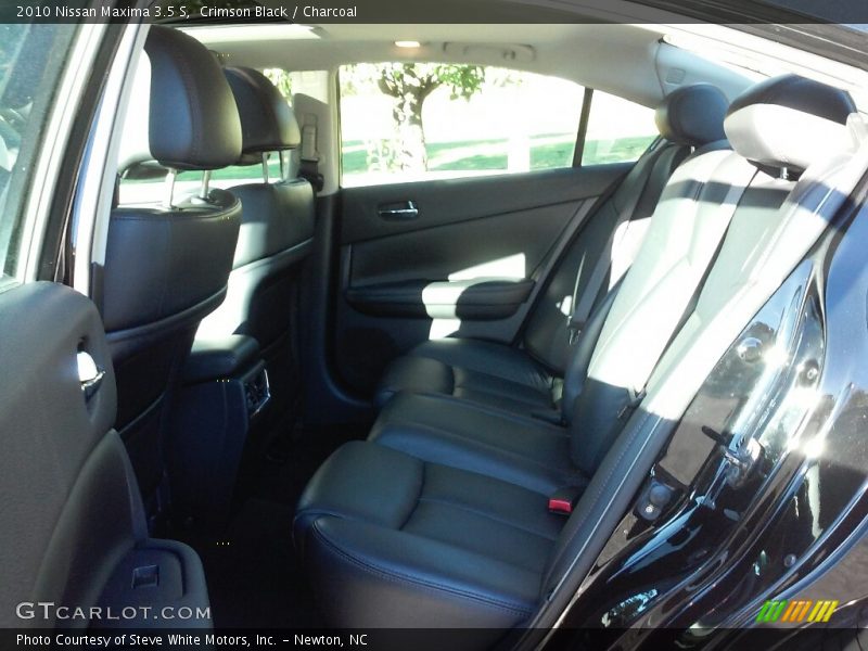 Crimson Black / Charcoal 2010 Nissan Maxima 3.5 S