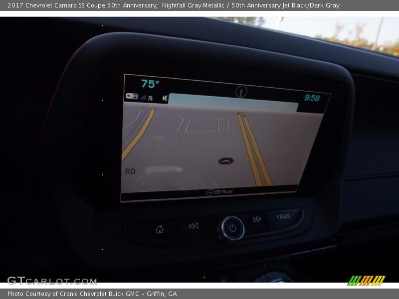 Nightfall Gray Metallic / 50th Anniversary Jet Black/Dark Gray 2017 Chevrolet Camaro SS Coupe 50th Anniversary
