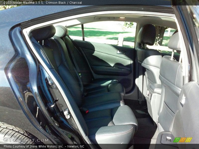 Crimson Black / Charcoal 2010 Nissan Maxima 3.5 S