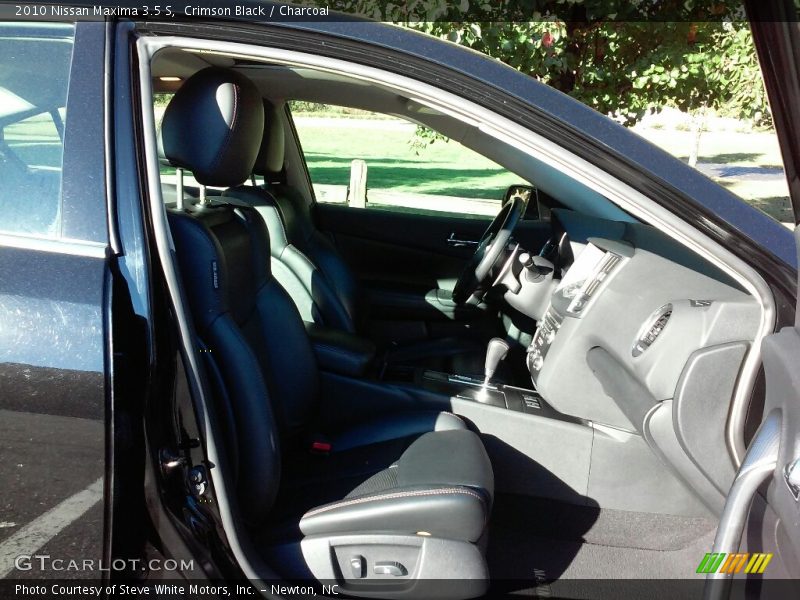 Crimson Black / Charcoal 2010 Nissan Maxima 3.5 S