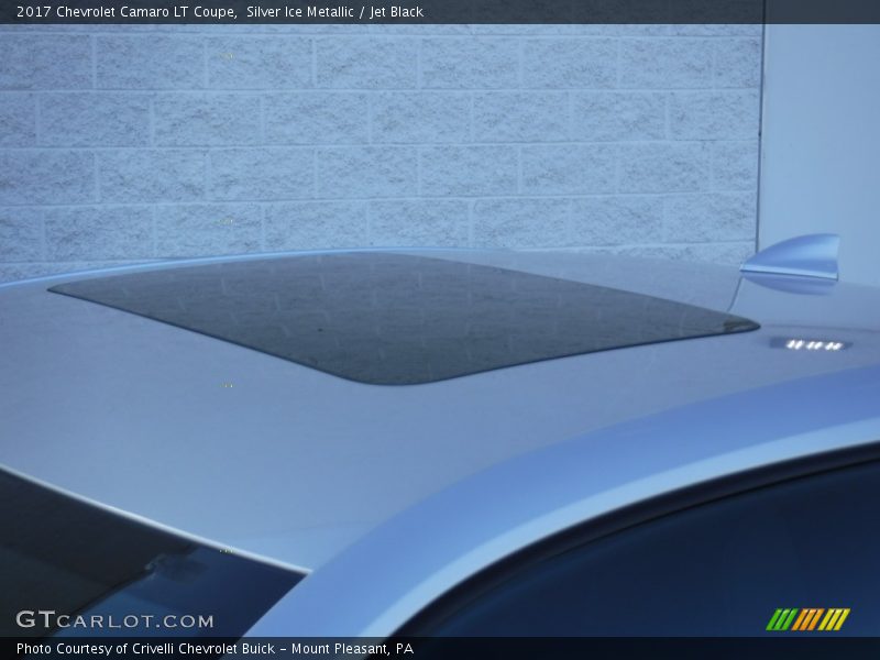 Silver Ice Metallic / Jet Black 2017 Chevrolet Camaro LT Coupe