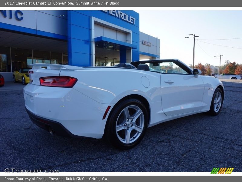 Summit White / Jet Black 2017 Chevrolet Camaro LT Convertible