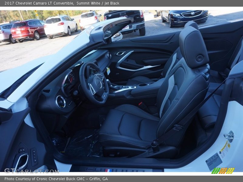 Summit White / Jet Black 2017 Chevrolet Camaro LT Convertible