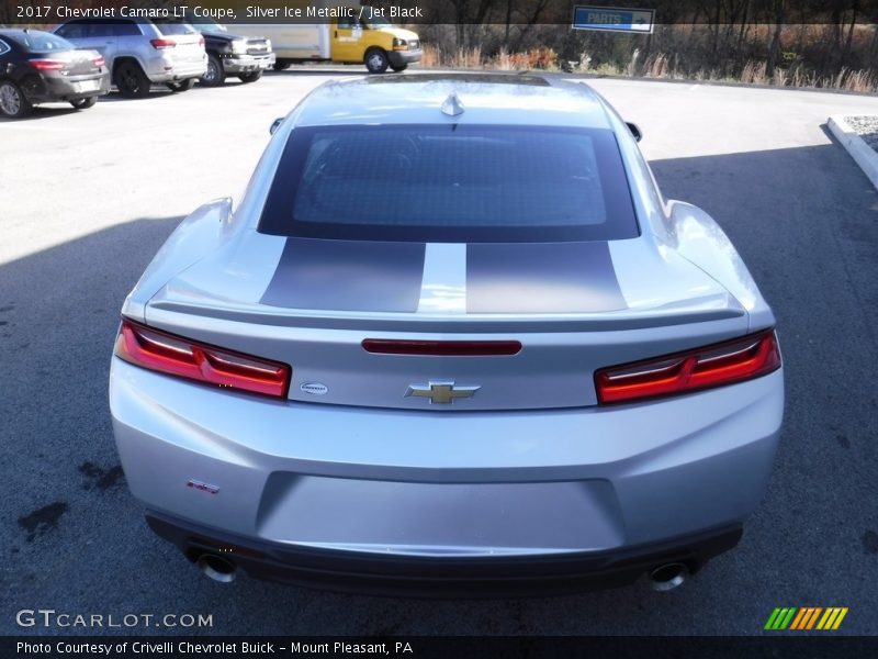 Silver Ice Metallic / Jet Black 2017 Chevrolet Camaro LT Coupe