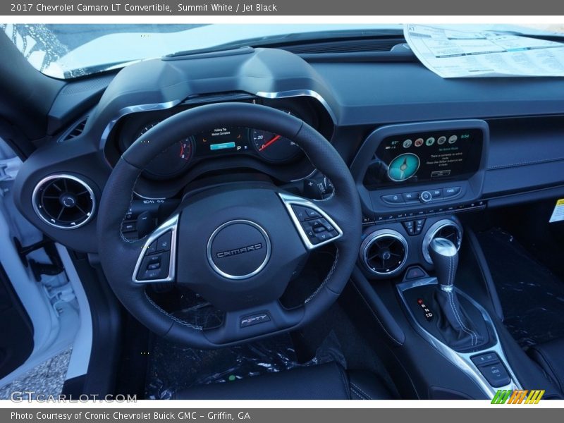 Summit White / Jet Black 2017 Chevrolet Camaro LT Convertible
