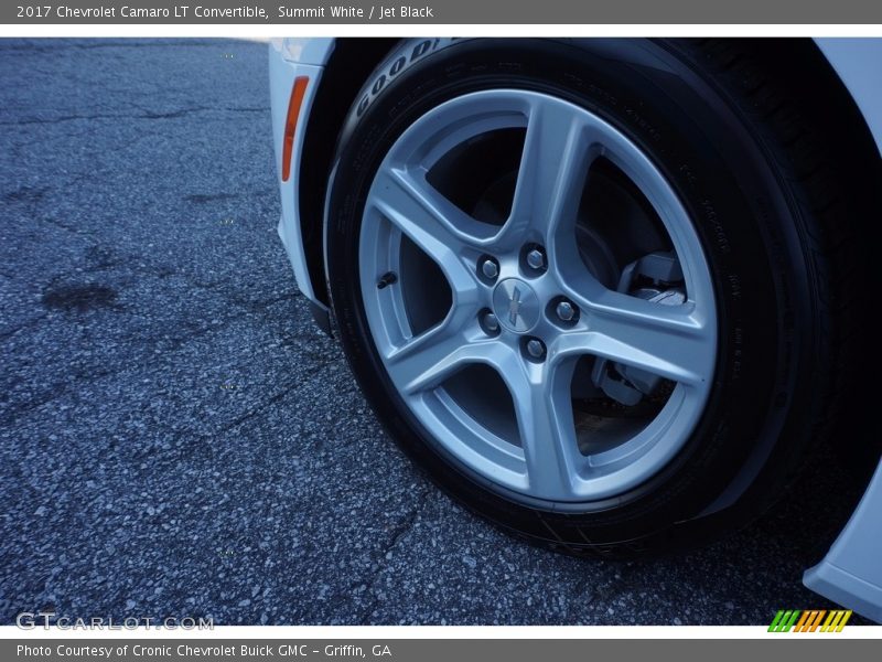 Summit White / Jet Black 2017 Chevrolet Camaro LT Convertible