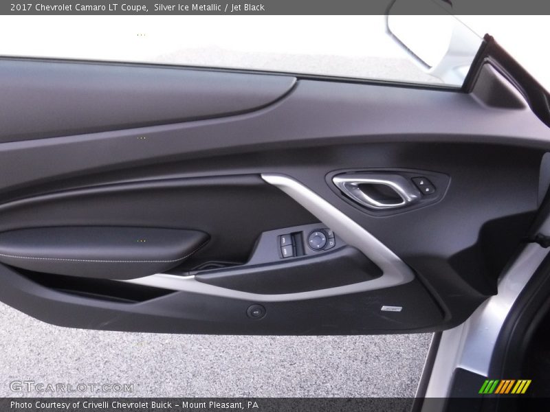 Silver Ice Metallic / Jet Black 2017 Chevrolet Camaro LT Coupe